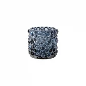 Speedsberg Telysglass D9×8 cm – elegant design i mørkeblått glass