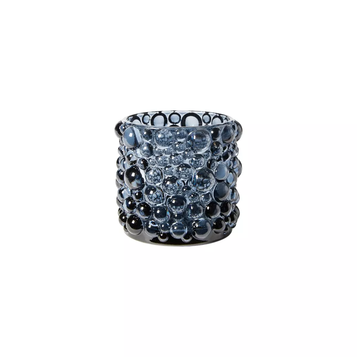 Speedsberg Telysglass D9×8 cm – elegant design i mørkeblått glass