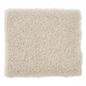 Speedtsberg Sitteunderlag med pels – offwhite (39×35 cm)