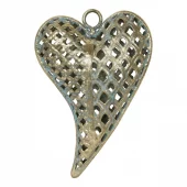 Speedtsberg Dekorasjonshjerte – 9×3×13 cm (metall)