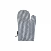 Speedtsberg Kjøkkenhanske – mørkeblå/hvit med smale striper (19×31 cm)