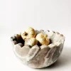 Trend Design Marmorbolle med bølgekant – 20×10 cm