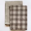 Trend Design Kjøkkenhåndkle – 2‑pakk, 45×45 cm, muldvarp