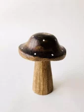 Trend Design Tresopp med brune prikker – H 12 cm