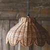 Trend Design Lampeskjerm i rotting – 30 × 18 cm