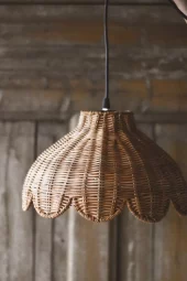 Trend Design Lampeskjerm i rotting – 30 × 18 cm