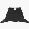 NOHR Studio Lara Solid Wool Cashmere Triangle Skjerf Sort