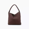 NOHR Annabel Neoprene Bucket Bag Large Mørk Brun
