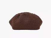 NOHR Annabel Neoprene Clutch Mørk Brun
