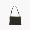NOHR Annabel Neoprene Clutch Small Mørk Olivengrønn