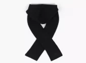NOHR Alex Wool Cashmere Hoodie Scarf Sort 09