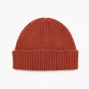 NOHR Thomas Wool Cashmere Beanie Mørk Orange 39