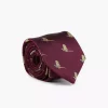NOHR Julian Silk Tie 7,6 cm Burgund 49