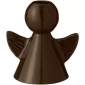 Ib Laursen Lysestake for 2,2 cm lys – engel mørkebrun