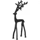 Ib Laursen Figur reinsdyr – matt svart