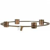 Ib Laursen Adventslysestake for 4 x 2,2 cm lys – rund