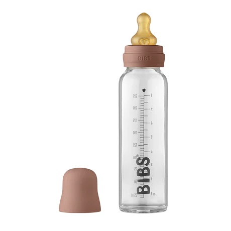 BIBS Baby Glass Bottle Complete Set 225ml Woodchuck - 225 ml