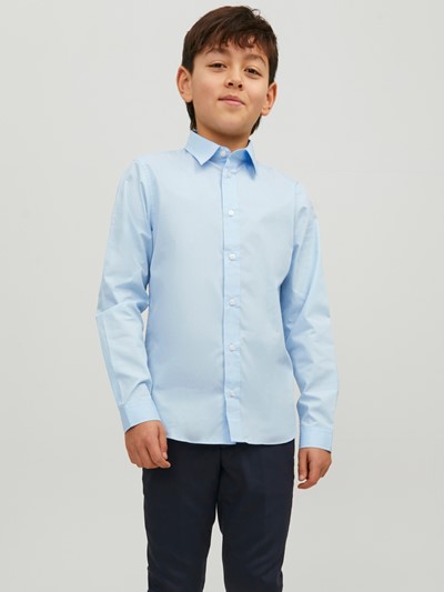 JJJOE SHIRT LS PLAIN NOOS JNR