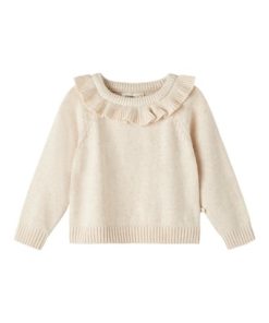 NBFDORIT LS LOOSE KNIT LIL