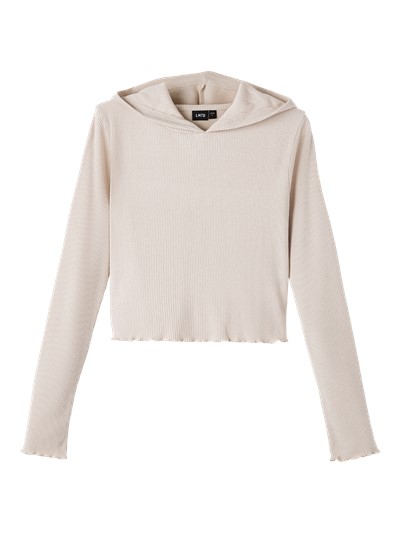 NLFKARAH LS SHORT TOP W. HOOD