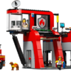 60414 - Fire Station with Fire Truck