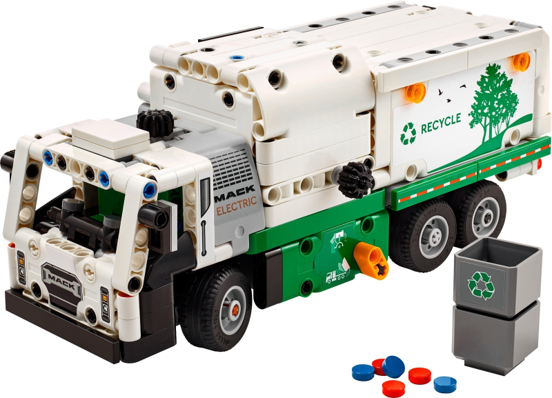 42167 - Mack LR Electric Garbage Truck