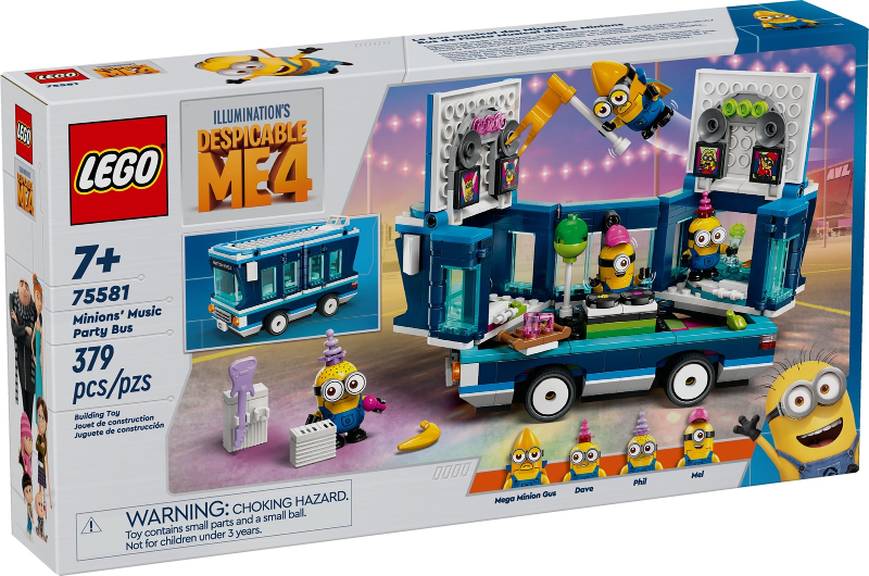 75581 - Minions' Music Party Bus