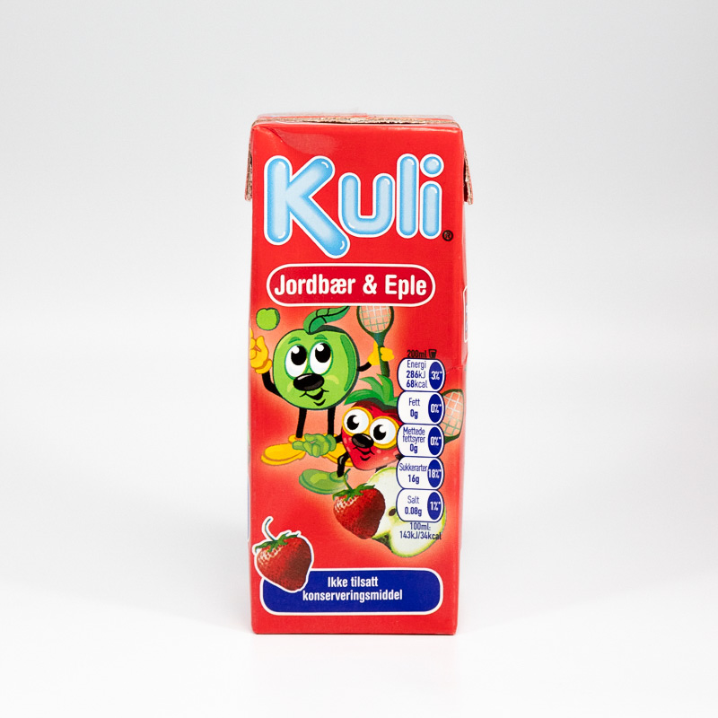 Kuli Jordbær & Eple: 0,2L