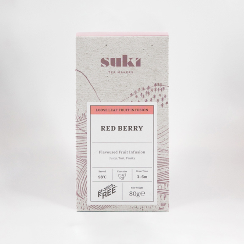 Te: Red Berry - 80g pakke