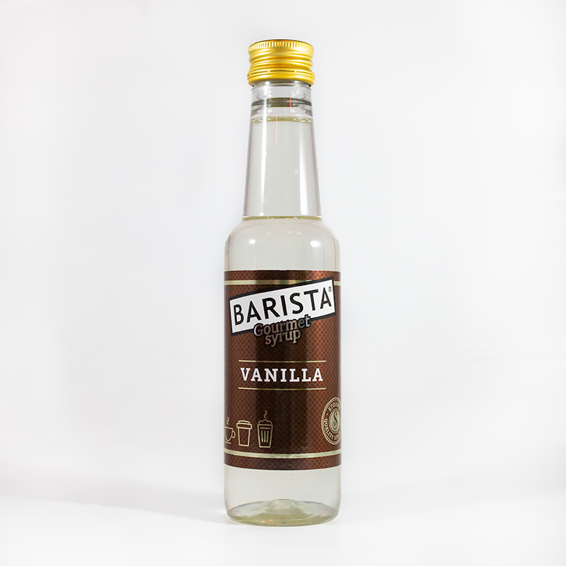 Sirup: Vanilje 250ML - Hel flaske