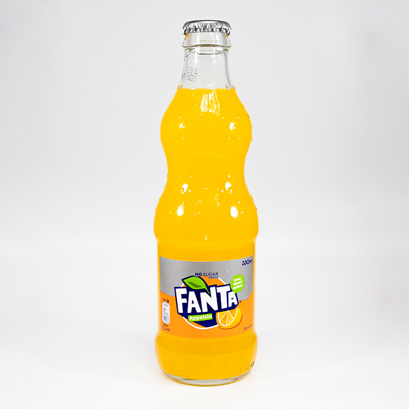 Fanta Uten Sukker: 0,33L