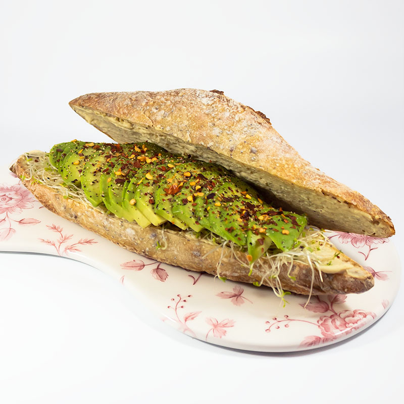 Sandwich: Hummamole - Avocado & Hummus