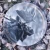 MyKind of art Serveringsbrikke rund M/Elg