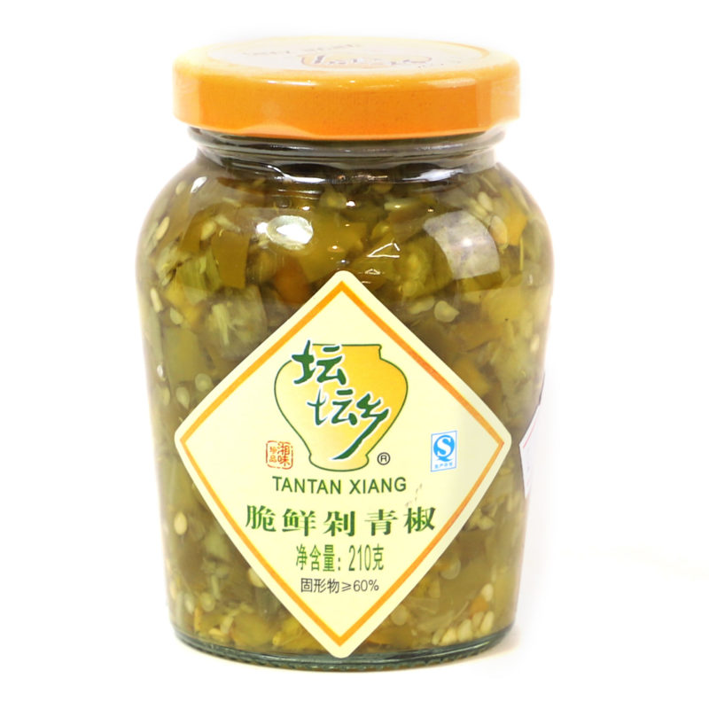Tantanxiang Chopped Green Chili 210g 坛坛香剁青椒210克(BF:16-03-24)