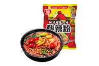 BJ Instant Vermicelli Hot & Sour flavor 105g  白家酸辣粉105克