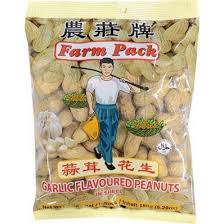 FARM PARK Garlic Peanuts in Shell 150g 农庄蒜茸花生150克