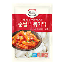 JONGGA Rice Cake stick (Tteokbokki) 500g 韩国宗家年糕棒500克