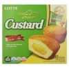 LOTTE Custard Cream Cake(Made in Korea)(12packs) 276g  韩国国产乐天蛋黄派276克