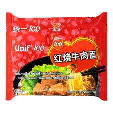 Instant Noodles Roasted Beef  统一红烧牛肉面