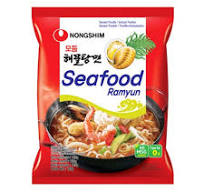 Nongshim ChamPong seafood flavor noodle,124g 农心海鲜面124克