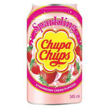 CHUPA CHUPS Sparkling strawberry 草莓汽水