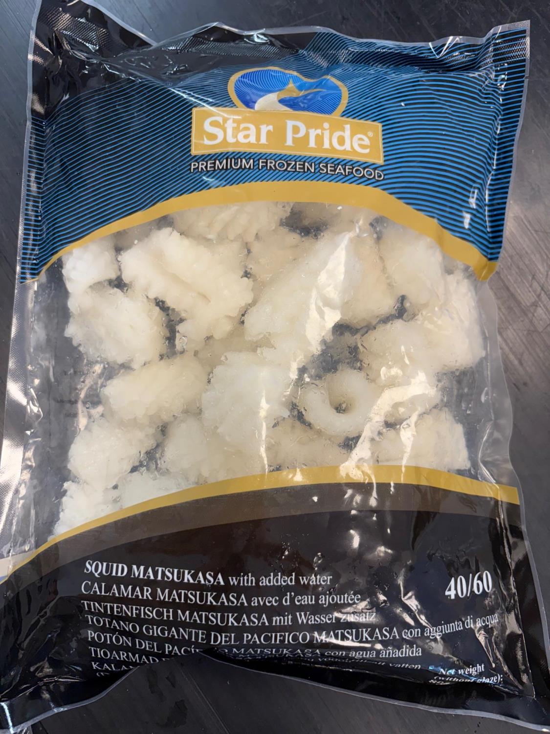 Plant Pride Squid slices (pineapple cut) 800g 奥星鱿鱼片菠萝切800克