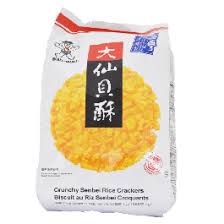 Want Want Crunchy Senbei Rice Cracker 155g 旺旺大仙贝酥155克