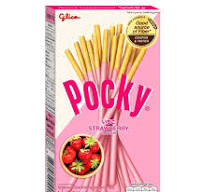 Pocky biscut stick Strawberry Flavour 43g 百奇饼干棒草莓味43克