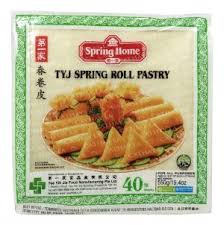 SPRING HOME springroll pastry 215mm (40 sheets) 550g 第一家春卷皮215mm 40张550克