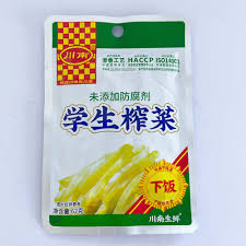 CN Pickle Vegetable Student 62g 川南口口脆学生榨菜62克