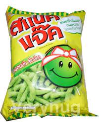 SNACK JACK Green Pea snack original 62g 泰国豌豆条62克