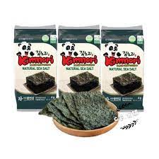 Kimnori Roasted Seaweed snack original (3x4g) 韩国海苔包海盐味12克