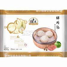 Weimei Pork and cabbage dum sum, 400g (made in Italy)味美大鲜肉包 400g