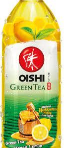 OISHI Green tea with honey lemon flavor蜂蜜柠檬味绿茶